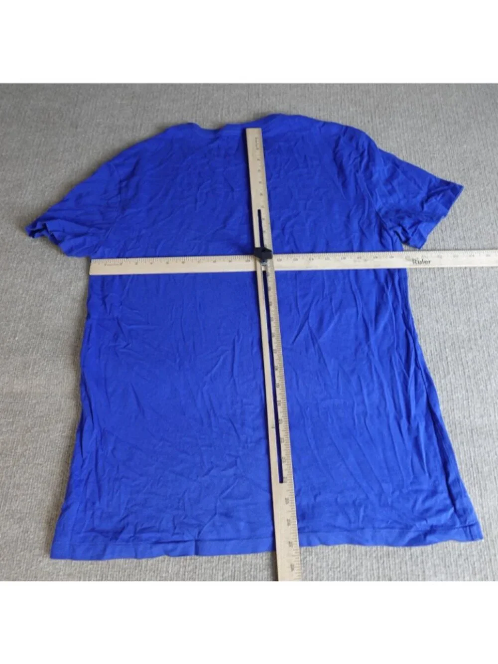 Polo Ralph Lauren Shirt Medium Blue Preppy Bear Rugby Shirt